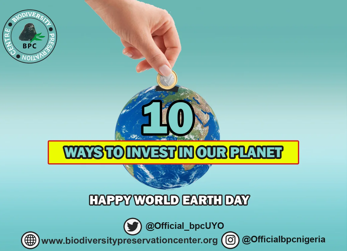 World Earth day: 10 ways to invest in our planet